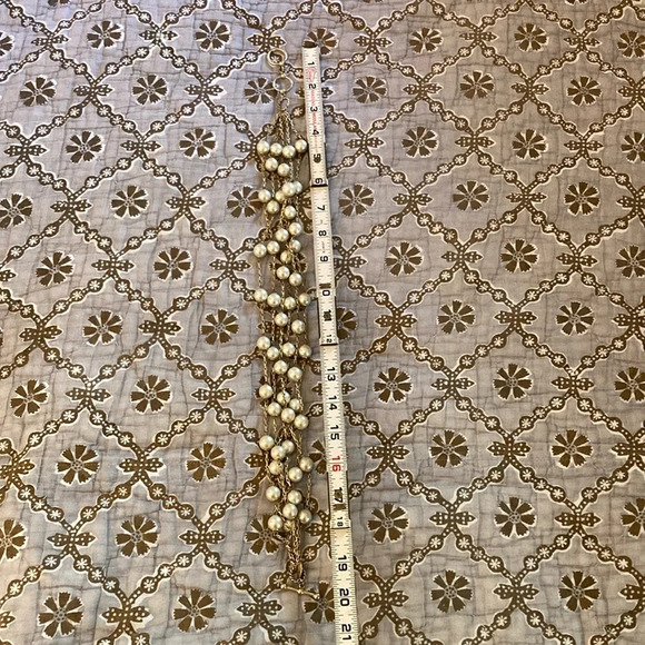 Vintage  St Thomas Multi Strand Faux Pearl Necklace - Picture 6 of 8